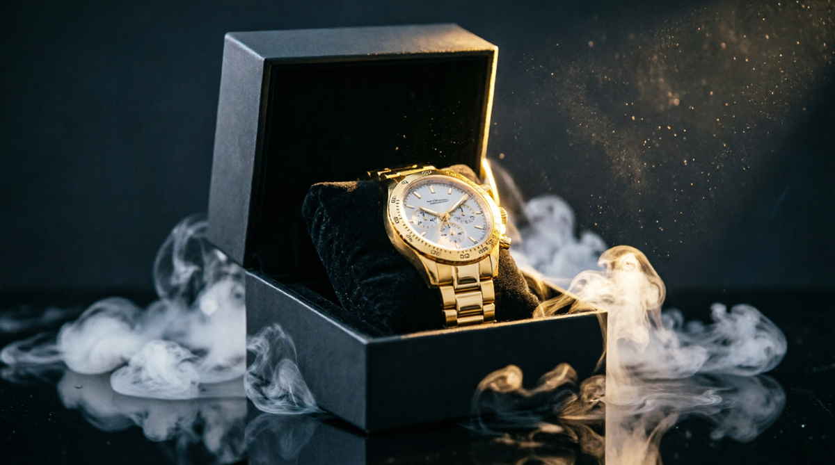 “Eclipse Royale Luxury Chronograph Watch”
