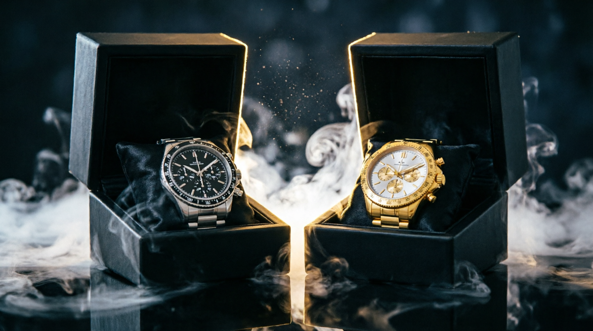 “Eclipse Royale Luxury Chronograph Watch”