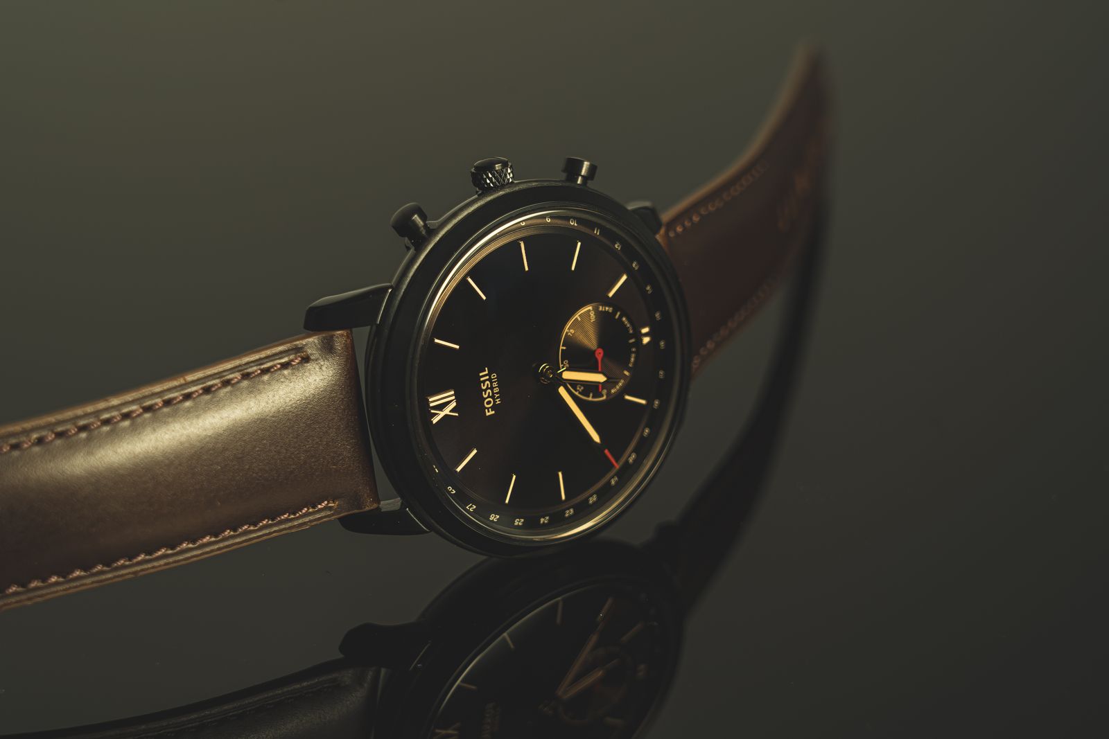 The Meridian — Steel Chronograph